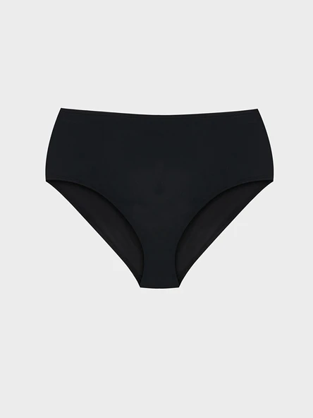 LCW DREAM Siyah Yüksek Bel Kadın Bikini Altı ürün görseli 1