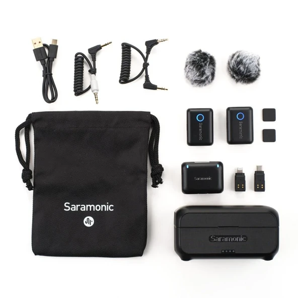 Saramonic Blink 500 B2+ 2 Kişilik Kablosuz Yaka Mikrofonu ürün görseli 1