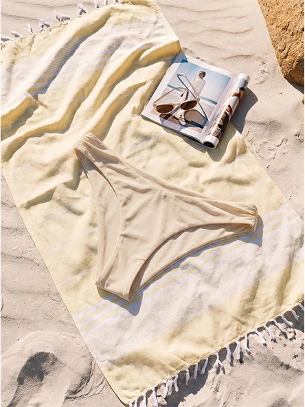 LCW DREAM Ekru Kadın Brazilian Bikini Alt ürün görseli 1