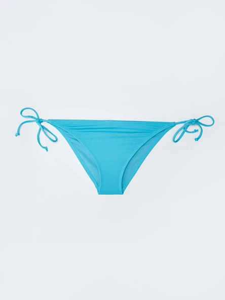 LCW ECO Turkuaz Kadın Düz Bikini Alt ürün görseli 1