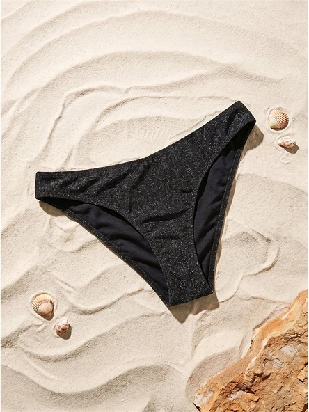 LCW DREAM Karışık Brazilian Parlak Görünümlü Kadın Bikini Alt ürün görseli 1
