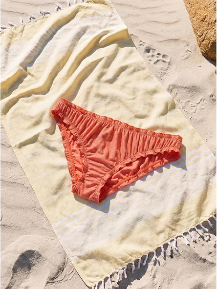 LCW DREAM Mercan Sim Detaylı Kadın Bikini Alt ürün görseli 1