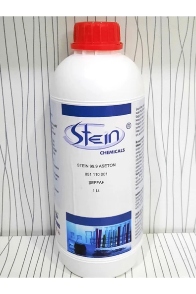 STEİN %99,9 Saf Aseton 1 Litre ürün görseli 1