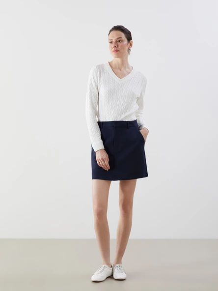 LCW Modest Ekru Hırka - Resim 2