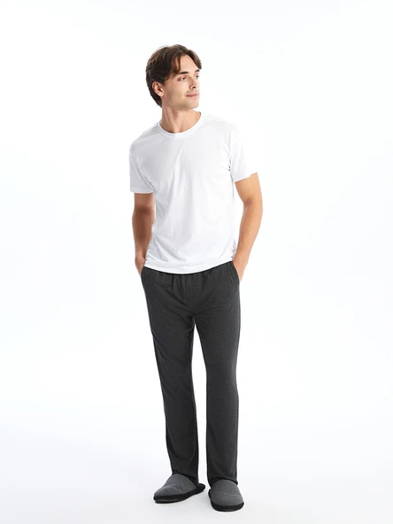 LC WAIKIKI Antrasit Standart Kalıp Erkek Pijama Alt ürün görseli 1