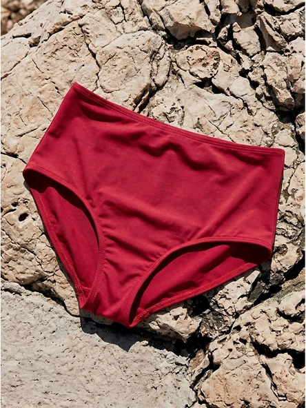 LCW DREAM Fuşya Kadın Düz Bikini Alt ürün görseli 1