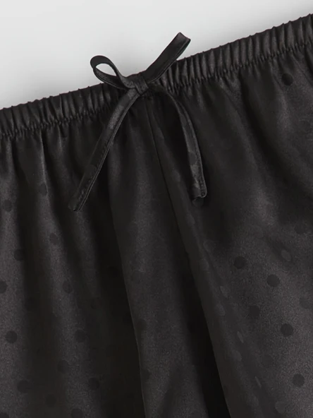 LCW DREAM Siyah Pijama Takımı - Resim 6