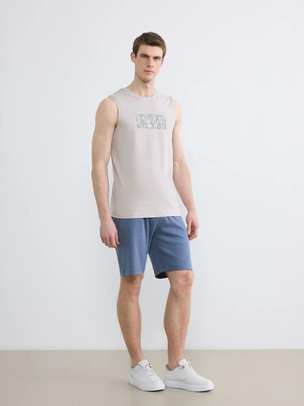 LC WAIKIKI İndigo Regular Fit Erkek Şort ürün görseli 1