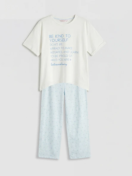 LCW Young Lila Pijama Takımı - Resim 5