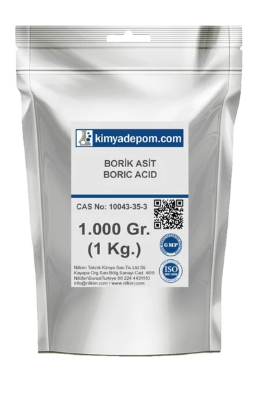 Kimya Depom Borik Asit %99 1 Kg. ürün görseli 1