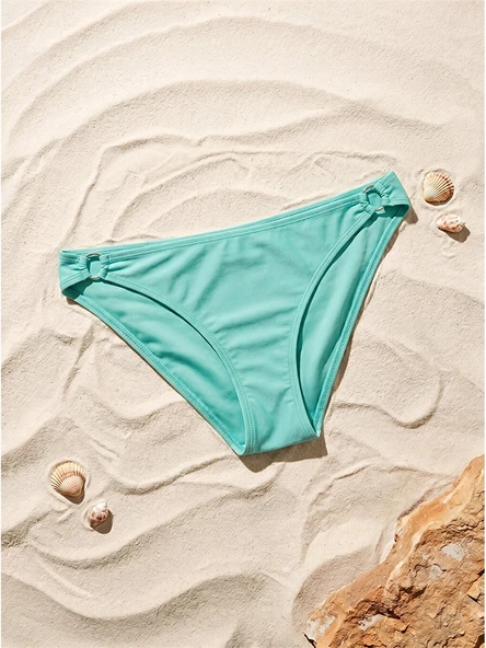 LCW DREAM Turkuaz Kadın Halka Detaylı Bikini Alt ürün görseli 1