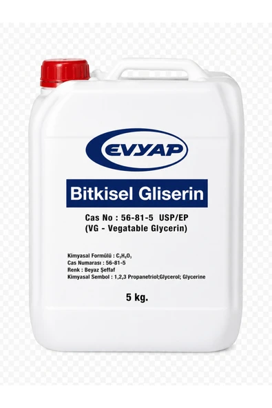 evyapyapimarket EVYAP BİTKİSEL GLİSERİN 5KG ürün görseli 1