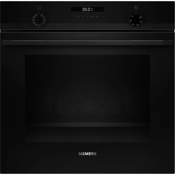 Siemens SİEMENS HU717ABA0T iQ300 Buhar Destekli Ankastre Fırın 60 x 60 cm Siyah ürün görseli 1