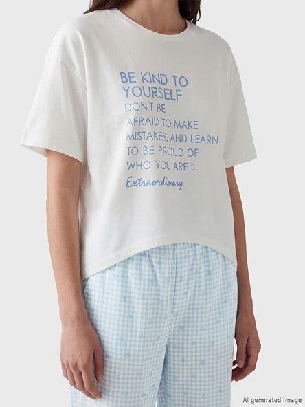 LCW Young Lila Pijama Takımı - Resim 3