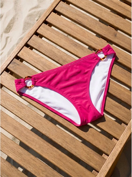 LCW DREAM Fuşya Kadın Düz Bikini Alt ürün görseli 1