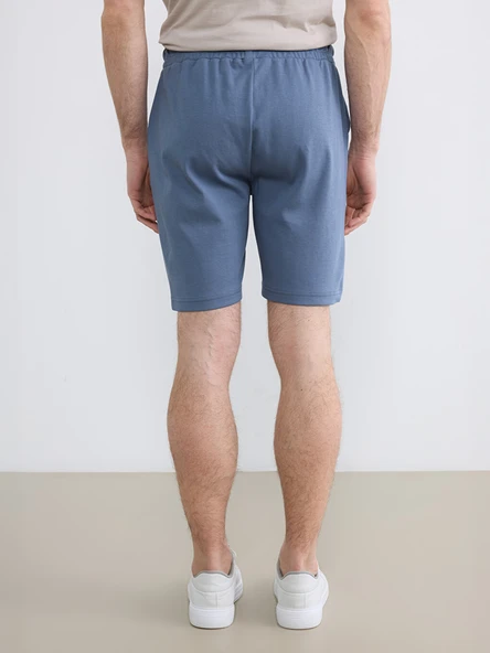 LC WAIKIKI İndigo Regular Fit Erkek Şort - Resim 4