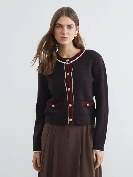 LCW EVERYDAY Bordo Hırka ürün görseli 1