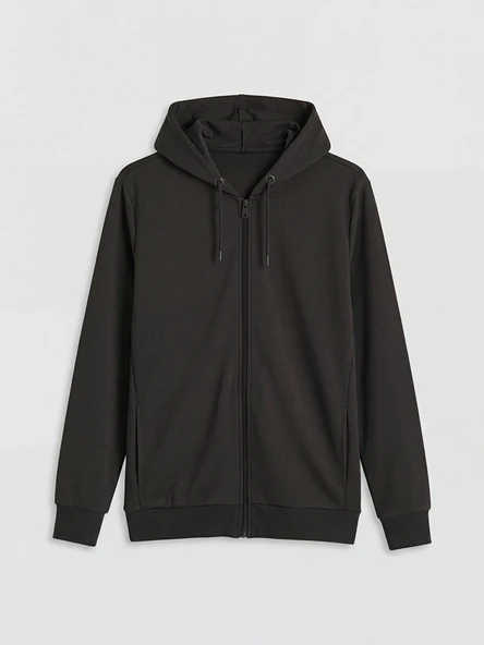 LCWAIKIKI Basic Kahverengi Sweatshirt - Resim 5