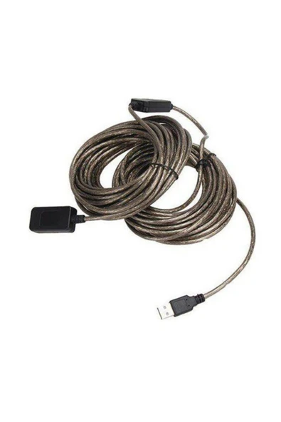 Bastore Aktif USB Dişi Erkek Uzatıcı Uzatma Ek Kablosu 20 Metre ürün görseli 1