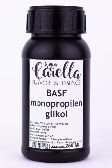 JACOS Basf Monopropilen Glikol Pg 250 Ml ürün görseli 1