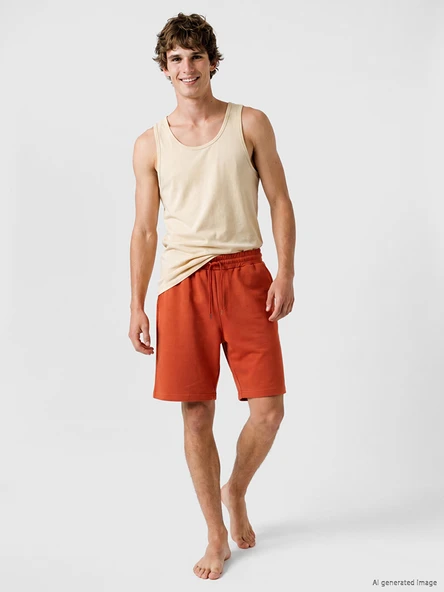 LC WAIKIKI Turuncu Regular Fit Erkek Şort ürün görseli 1