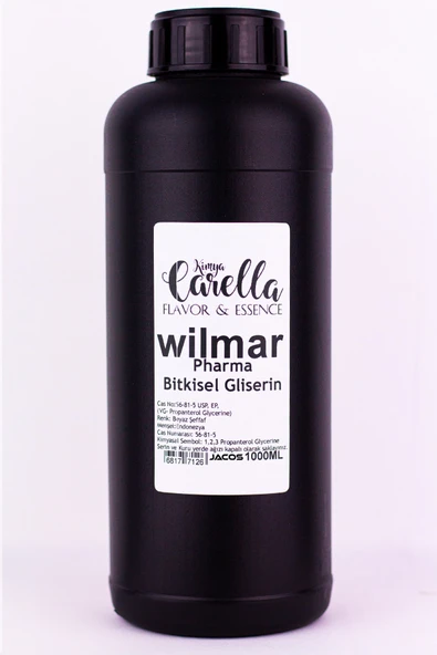 JACOS Wilmar Bitkisel Gliserin %99.8 Saflığında - Ithal 1 Litre ürün görseli 1