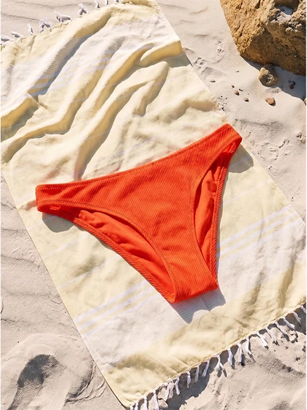 LCW DREAM Turuncu Düz Bikini Alt ürün görseli 1
