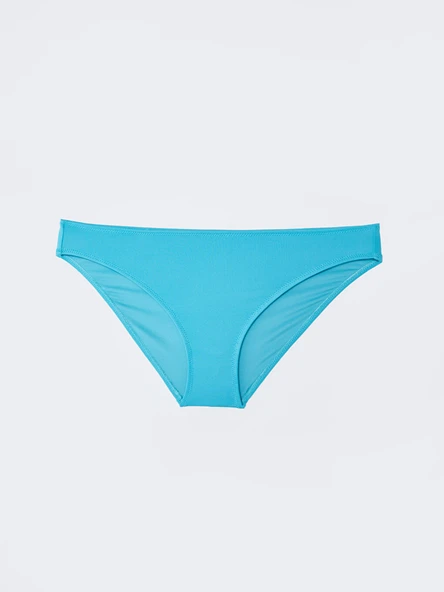 LCW ECO Turkuaz Kadın Düz Bikini Alt ürün görseli 1