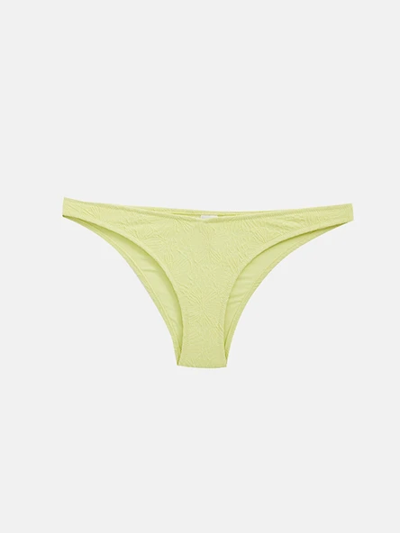 LCW DREAM Yeşil Kendinden Desenli Kadın Bikini Alt ürün görseli 1