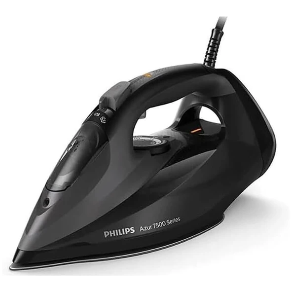 Philips Azur DST7511/80 7500 Serisi Siyah 3200 W Buharlı Ütü ürün görseli 1