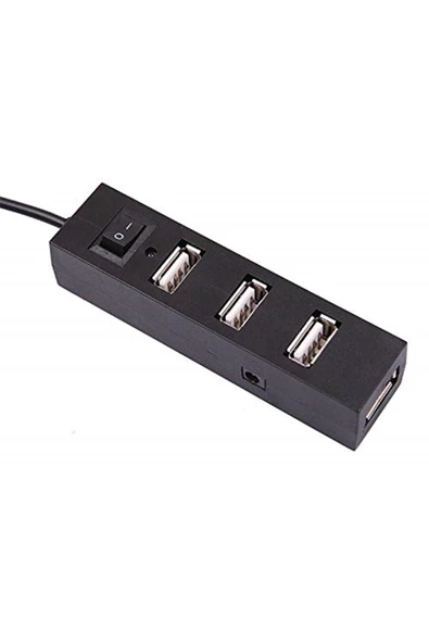 Bastore 4 Port Usb 2.0 Hub Usb Çoğaltıcı Usb Çoklayıcı Anahtarlı Switch ürün görseli 1