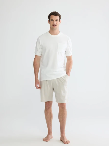 LC WAIKIKI Gri Slim Fit Erkek Şort ürün görseli 1