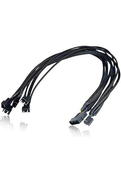 Bastore Flexa P5 5 Port Çıkışlı Pwm Fan Çoklayıcı Çoğaltıcı 4 2 Pin Splitter Kablosu ürün görseli 1