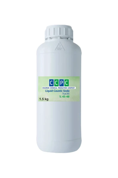 CCPC Liquid Caustic Soda %45-48 Sıvı Kostik 1.5 kg ürün görseli 1
