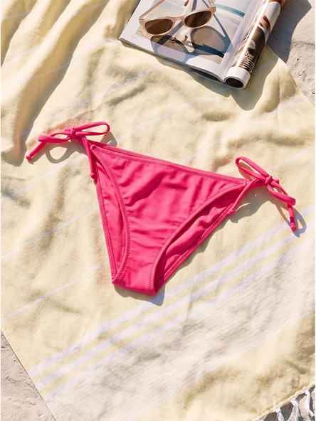 LCW DREAM Pembe Kadın Düz Bikini Alt ürün görseli 1