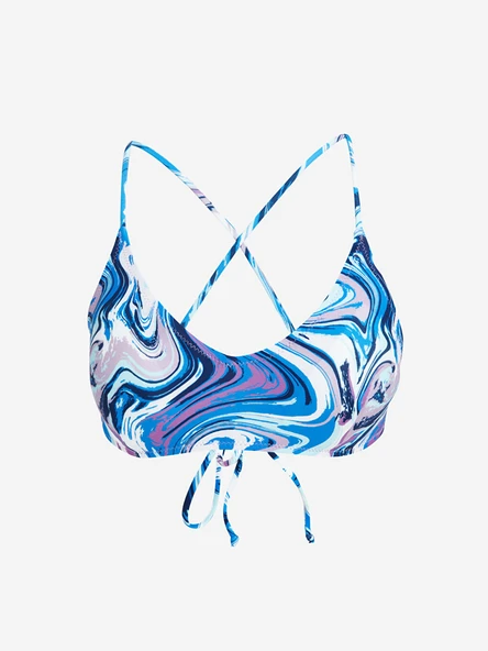 LCW DREAM Mor Çıkarılabilir Pedli Desenli Kadın Bikini Üst ürün görseli 1