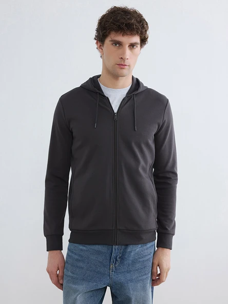 LCWAIKIKI Basic Kahverengi Sweatshirt ürün görseli 1