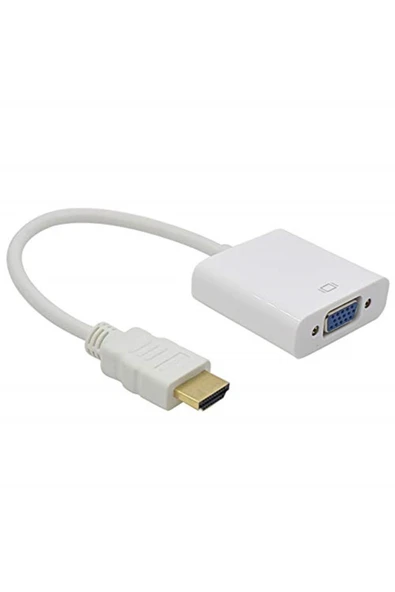 Bastore Hdmi To Vga Çevirici Dönüştürücü Adaptör Monitör Laptop Uydu Kablosu ürün görseli 1