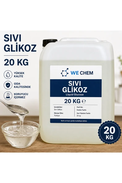 WE CHEM SIVI GLİKOZ 20KG ürün görseli 1