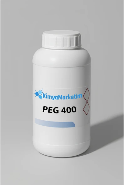 KimyaMarketim Peg 400 – 1 Litre | Yüksek Saflıkta Polietilen Glikol | Nemlendirici – Taşıyıcı – Çözücü ürün görseli 1