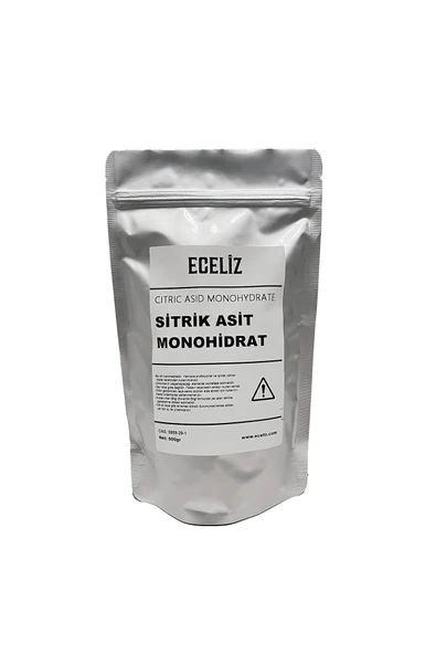 oneblue kimyasal Sitrik Asit Monohidrat, Citric Asit Monohydrate, 500gr ürün görseli 1