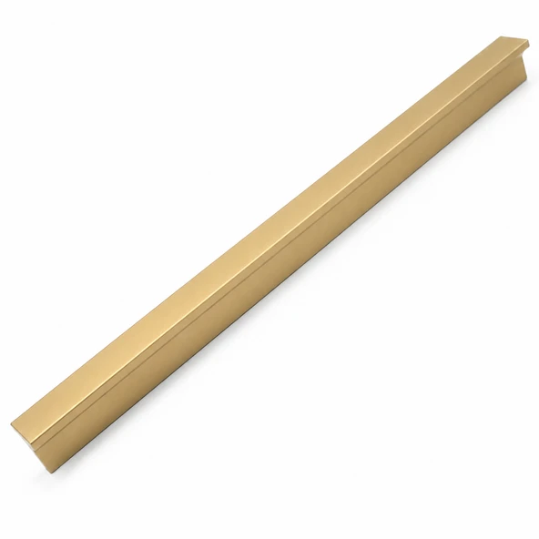 Özen Mat Sarı Çekmece Kulp 320 mm 32 Cm Dayanıklı Metal Dolap Kulpu Şık Tasarım Mobilya Kulpları ürün görseli 1