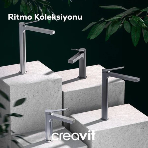 Creavit RT8500 Ondeo Mutfak Bataryası - Krom - Resim 3