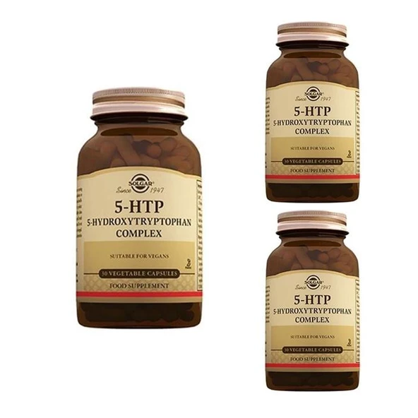 Solgar 5-HTP 30 Kapsül 3 Adet ürün görseli 1