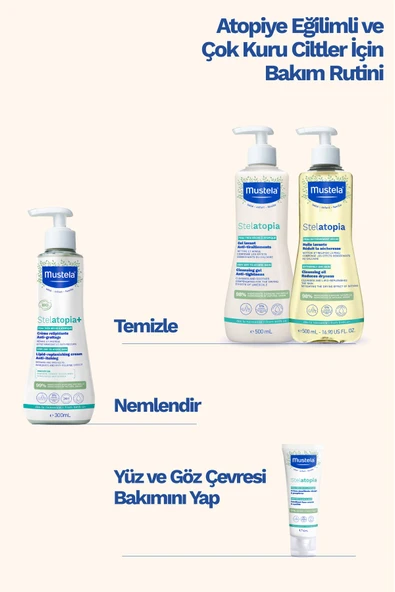 Mustela Stelatopia Cream 150 ml - Resim 8