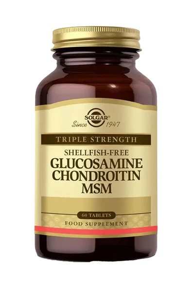 Solgar Glucosamine Chondroitin MSM 60 Tablet ürün görseli 1