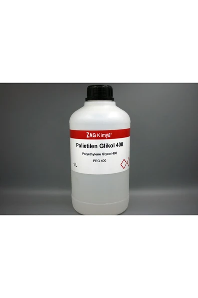 ZAG KİMYA Polietilenglikol (peg) 400 Chem Pure 1lt ürün görseli 1