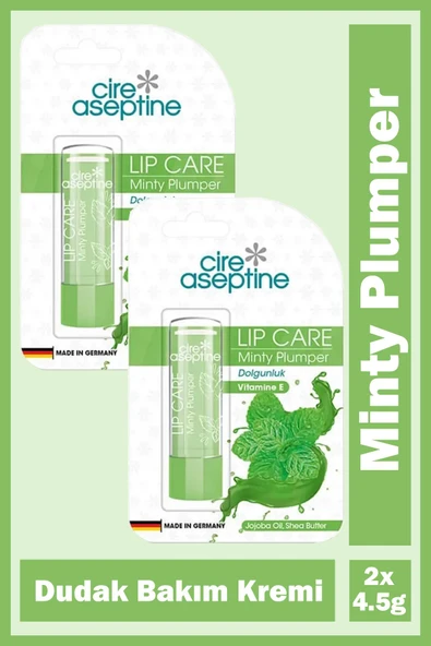Cire Aseptine Mentol Dudak Bakım Kremi 4,5 gr 2 Adet ürün görseli 1