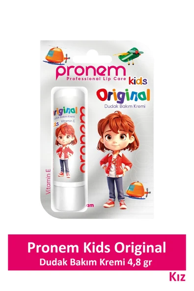 Pronem Kids Dudak Bakım Kremi Kız Sade 4,8gr ürün görseli 1