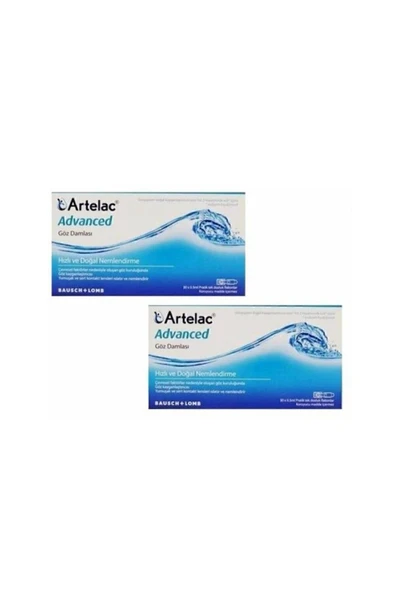 Artelac Advanced Göz Damlası 30 Flakon 0,5 ml 2 Adet ürün görseli 1